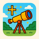 icon_religion_telescope_playful icon preview