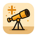 icon_religion_telescope_rounded icon preview