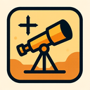 icon_religion_telescope_sharp_edges icon preview