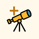icon_religion_telescope_simplified icon preview
