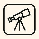 icon_religion_telescope_thin icon preview
