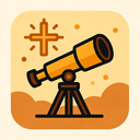 icon_religion_telescope_vector icon preview
