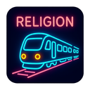 icon_religion_train_neon icon preview