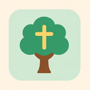 icon_religion_tree_flat_pastel icon preview