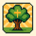 icon_religion_tree_pixel_art icon preview