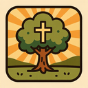 icon_religion_tree_retro icon preview