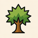 icon_religion_tree_sharp_edges icon preview