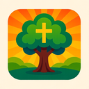 icon_religion_tree_vibrant_colors icon preview