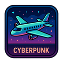 icon_robotics_airplane_cyberpunk icon preview