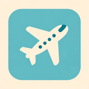 icon_robotics_airplane_flat_pastel icon preview