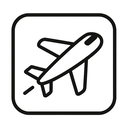 icon_robotics_airplane_line_art icon preview