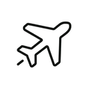 icon_robotics_airplane_minimal_outline icon preview