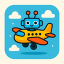 icon_robotics_airplane_playful icon preview