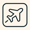 icon_robotics_airplane_thin icon preview