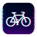 icon_robotics_bicycle_digital_glitch icon preview