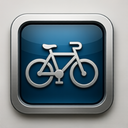 icon_robotics_bicycle_metallic icon preview