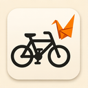 icon_robotics_bicycle_origami icon preview