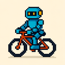 icon_robotics_bicycle_pixel_art icon preview