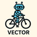 icon_robotics_bicycle_vector icon preview