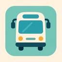 icon_robotics_bus_flat_pastel icon preview