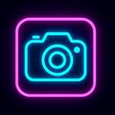 icon_robotics_camera_neon icon preview