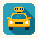 icon_robotics_car_flat_design icon preview