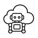icon_robotics_cloud_line_art icon preview