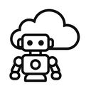 icon_robotics_cloud_monochrome icon preview