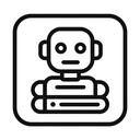 icon_robotics_database_monochrome icon preview