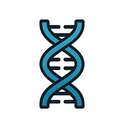 icon_robotics_dna_strand_geometric icon preview
