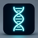 icon_robotics_dna_strand_glow_effect icon preview