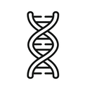 icon_robotics_dna_strand_line_art icon preview