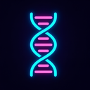 icon_robotics_dna_strand_neon icon preview