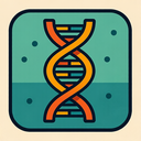 icon_robotics_dna_strand_retro icon preview
