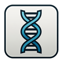 icon_robotics_dna_strand_sharp_edges icon preview