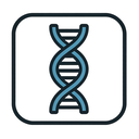 icon_robotics_dna_strand_thin icon preview