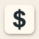 icon_robotics_dollar_sign_minimalist icon preview