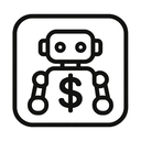 icon_robotics_dollar_sign_monochrome icon preview
