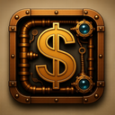 icon_robotics_dollar_sign_steampunk icon preview