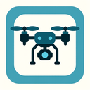 icon_robotics_drone_flat_design icon preview