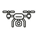 icon_robotics_drone_line_art icon preview