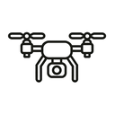 icon_robotics_drone_minimal_outline icon preview