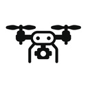 icon_robotics_drone_monochrome icon preview