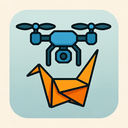 icon_robotics_drone_origami icon preview