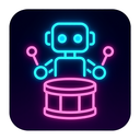 icon_robotics_drum_neon icon preview