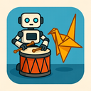 icon_robotics_drum_origami icon preview
