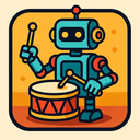 icon_robotics_drum_retro icon preview