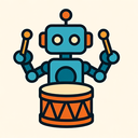 icon_robotics_drum_vector icon preview