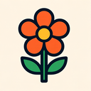 icon_robotics_flower_bold icon preview