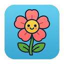 icon_robotics_flower_cartoon icon preview